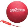 GoSports Giant 16 inch Rubber Playground Ball with Pump – Red