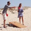 GoSports Bamboo Cornhole Toss Game Set with 8 Bean Bags & Carrying Case – Choose Regulation or Tailgate Size Boards(Regulation Size (4ft x 2ft))