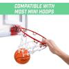 GoSports 7 Inch Mini Basketball 3 Pack with Premium Pump – Perfect for Mini Hoops or Training
