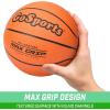 GoSports 7 Inch Mini Basketball 3 Pack with Premium Pump – Perfect for Mini Hoops or Training