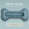 GoSports Pets PupsCream Frozen Dog Treat Holder – Dog Enrichment Fill and Freeze Bone Station – Helps Keep Dogs Busy – Blue