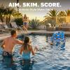 GoSports Splash Skip Floating Pool Cornhole Game – Stone Skipping Swimming Pool Game for Adults & Family – Water Cornhole Game for Pools & Lakes