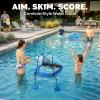 GoSports Splash Skip Versus Floating Pool Cornhole Game – Stone Skipping Swimming Pool Game for Adults & Family – Water Cornhole Game for Pools & Lake