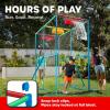 GoSports Splash Station Waterpark XL – Backyard Water Park for Kids, Outdoor Water Play Equipment with Sprinklers & Buckets
