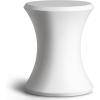 Coast Modern Outdoor Side Table – Lounger Table for Inside Pool or on Patio – All-Weather Furniture for Sun Shelf Up to 15″ – Gray(White)
